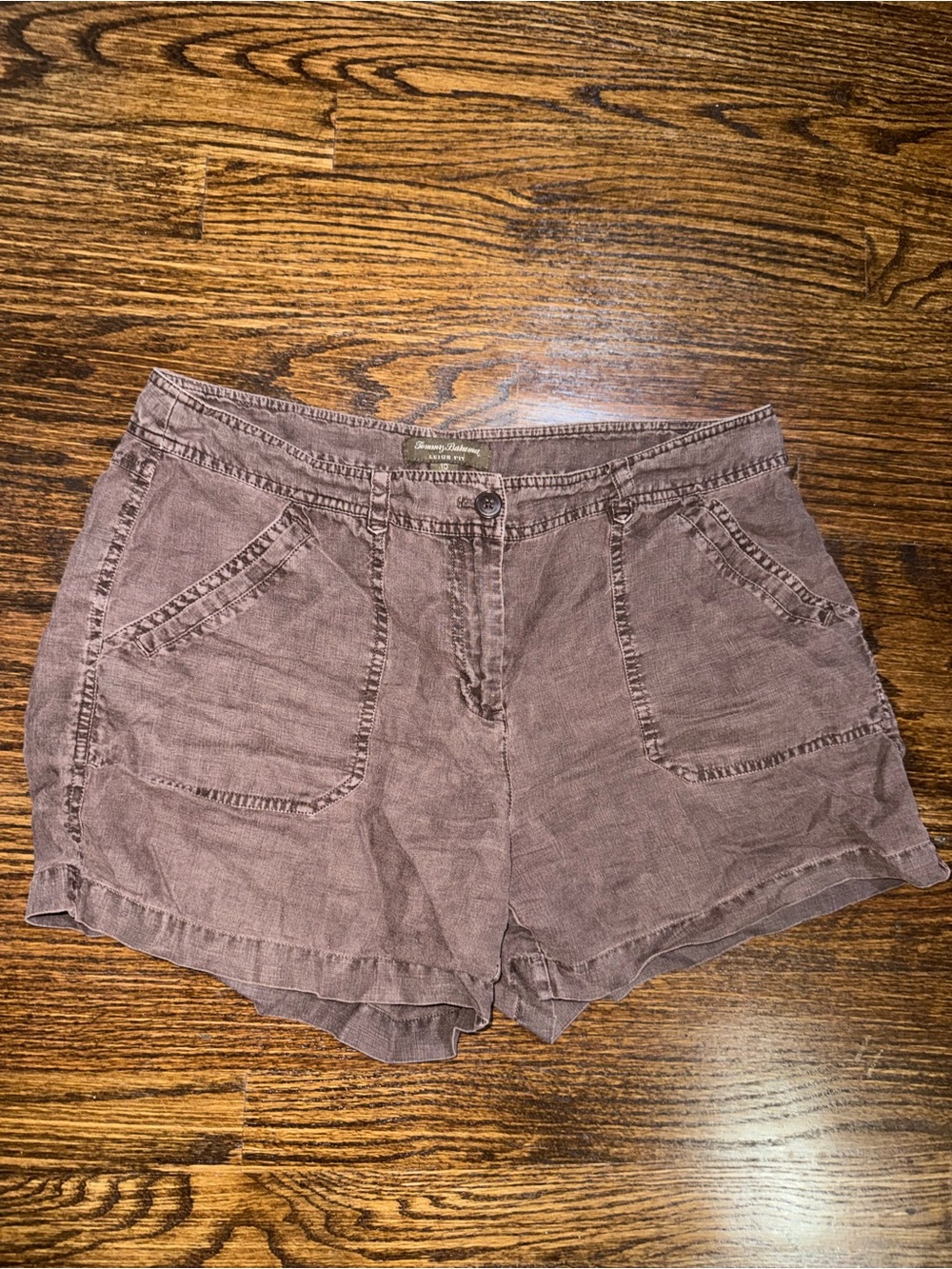 Tommy Bahama Washed Brown Women's Bermuda Shorts